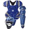Wilson C1K Catcher’s Gear Kit(Royal)