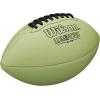 Wilson Luminous Glow Football – Junior Size, Green