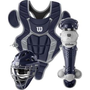 WILSON C200 Youth Catcher’s Gear Kit – Navy