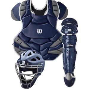 Wilson C1K Catcher’s Gear Kit(Navy)