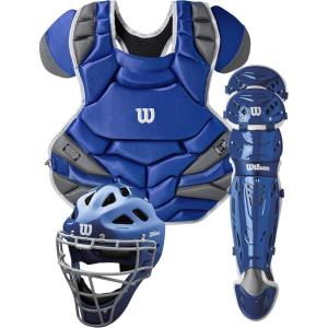Wilson C1K Catcher’s Gear Kit(Royal)