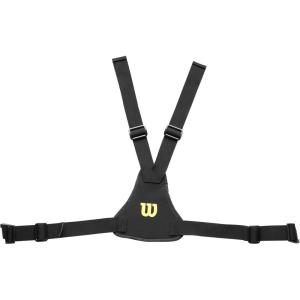 Wilson Pro Gold 2 Chest Protector Harness Black, One Size