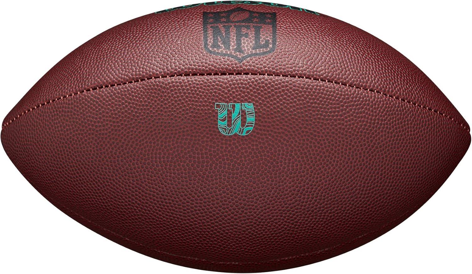 imageWilson NFL Ignition Gen Green Football Brown Peewee Size