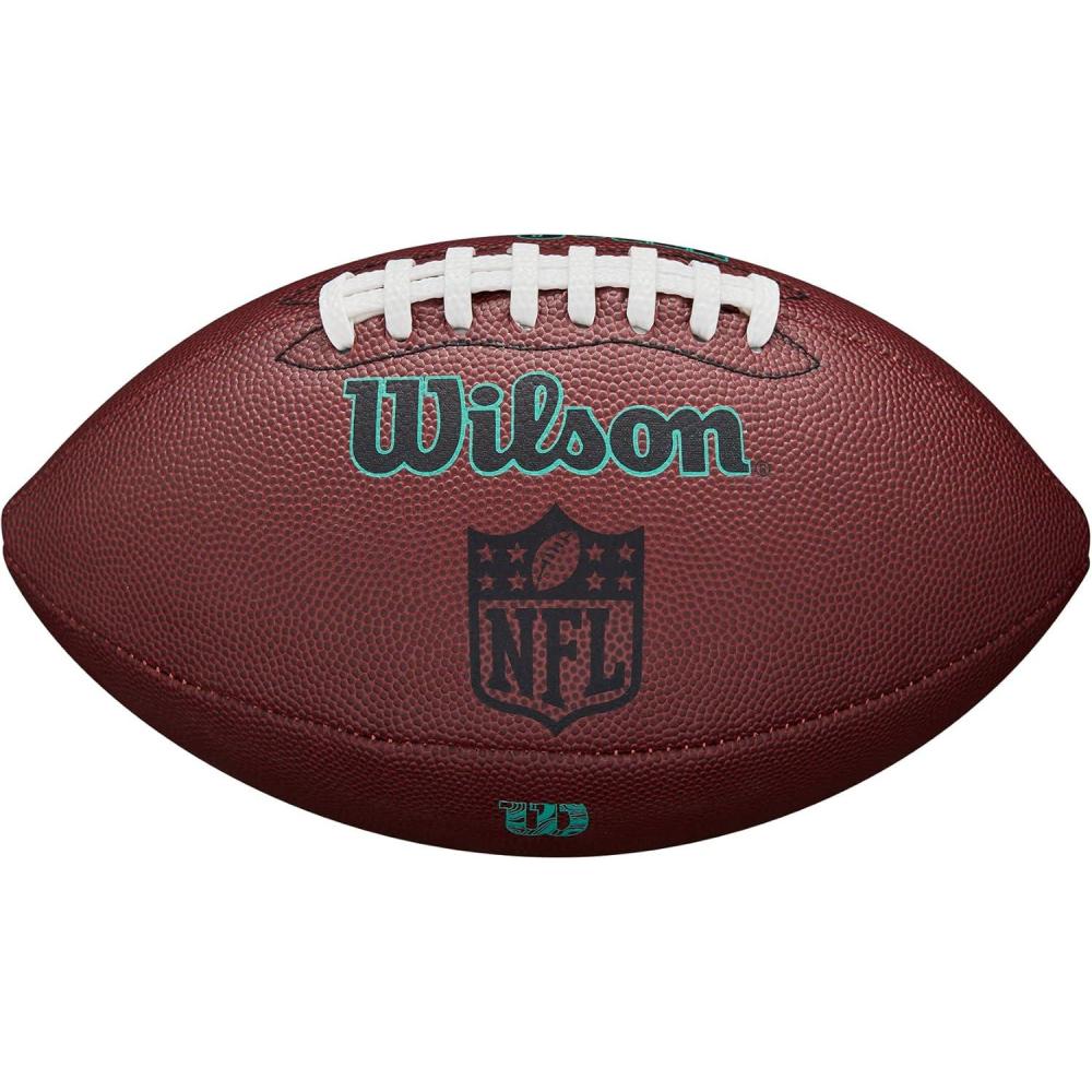 imageWilson NFL Ignition Gen Green Football Brown Peewee Size