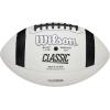 Wilson NCAA Classic Football – Official Size, White