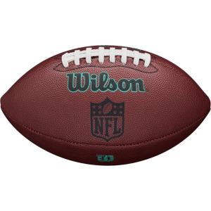 Wilson NFL Ignition Gen Green Football – Brown, Peewee Size