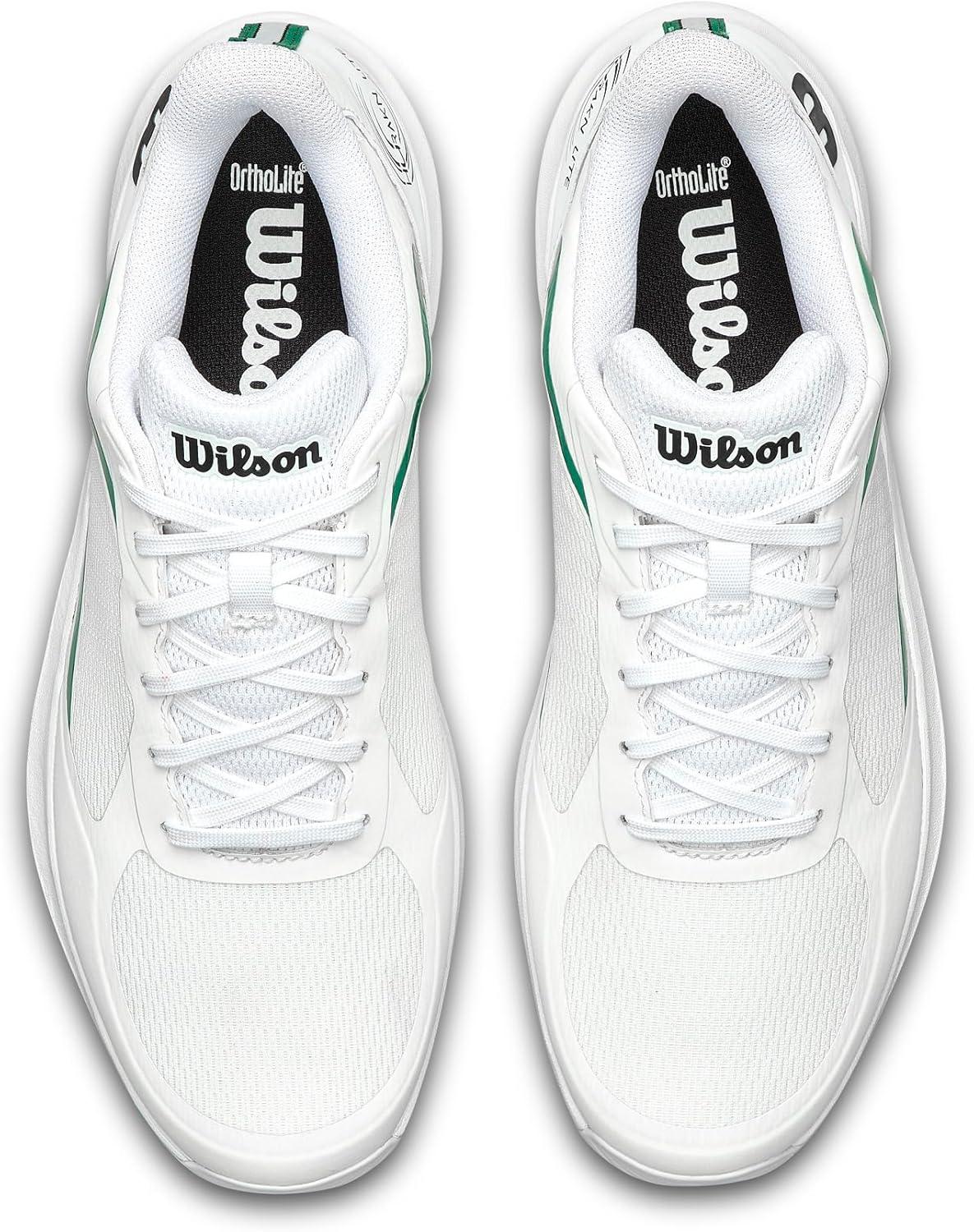 imageWilson Mens Mens Hurakn Lite Padel ShoesWhiteBosphorus