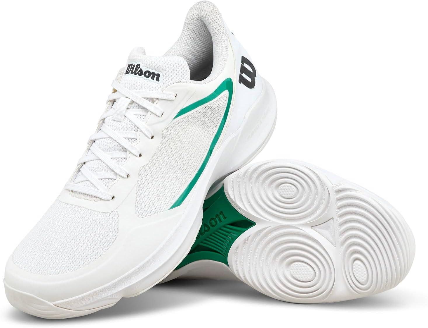 imageWilson Mens Mens Hurakn Lite Padel ShoesWhiteBosphorus