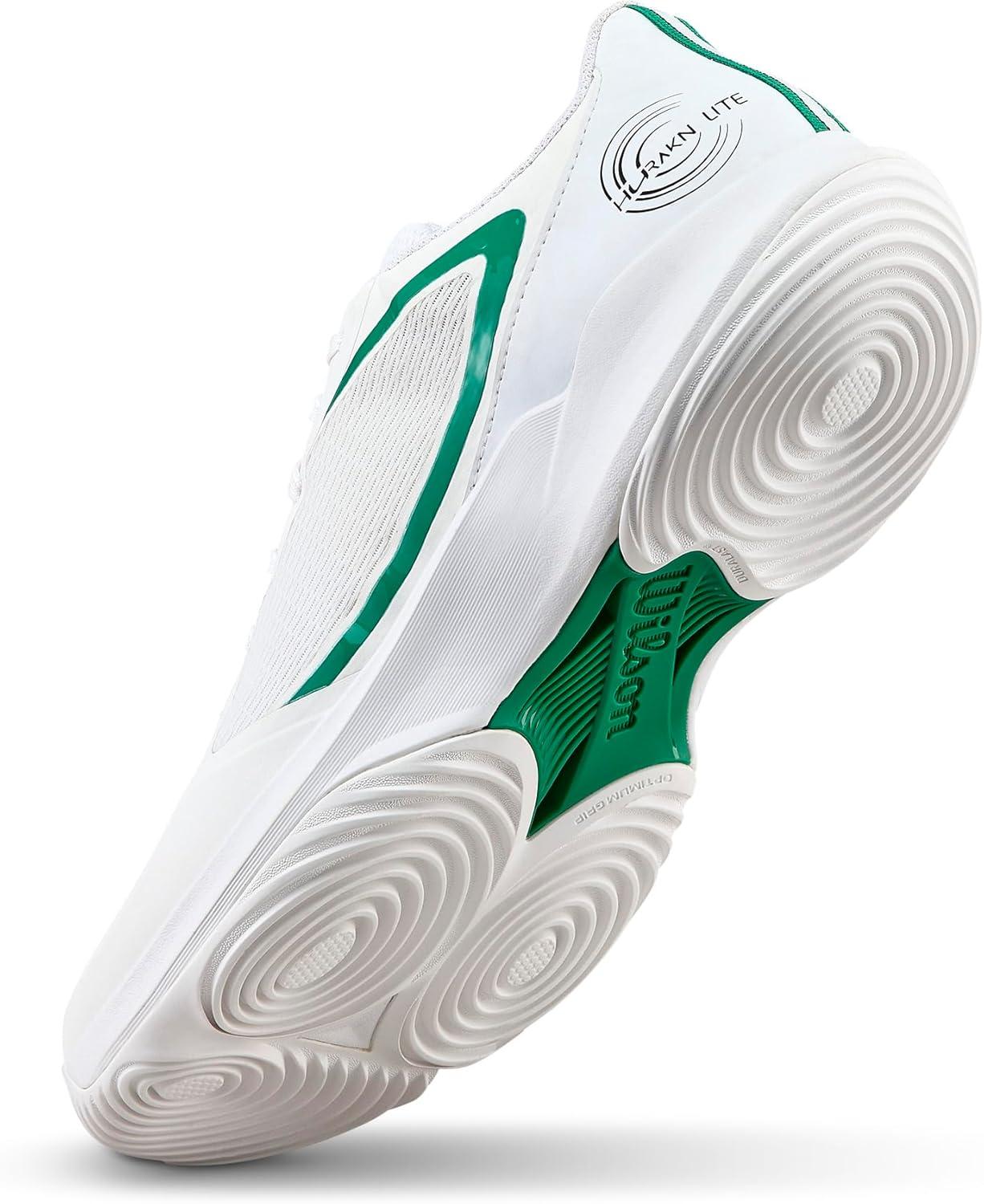 imageWilson Mens Mens Hurakn Lite Padel ShoesWhiteBosphorus