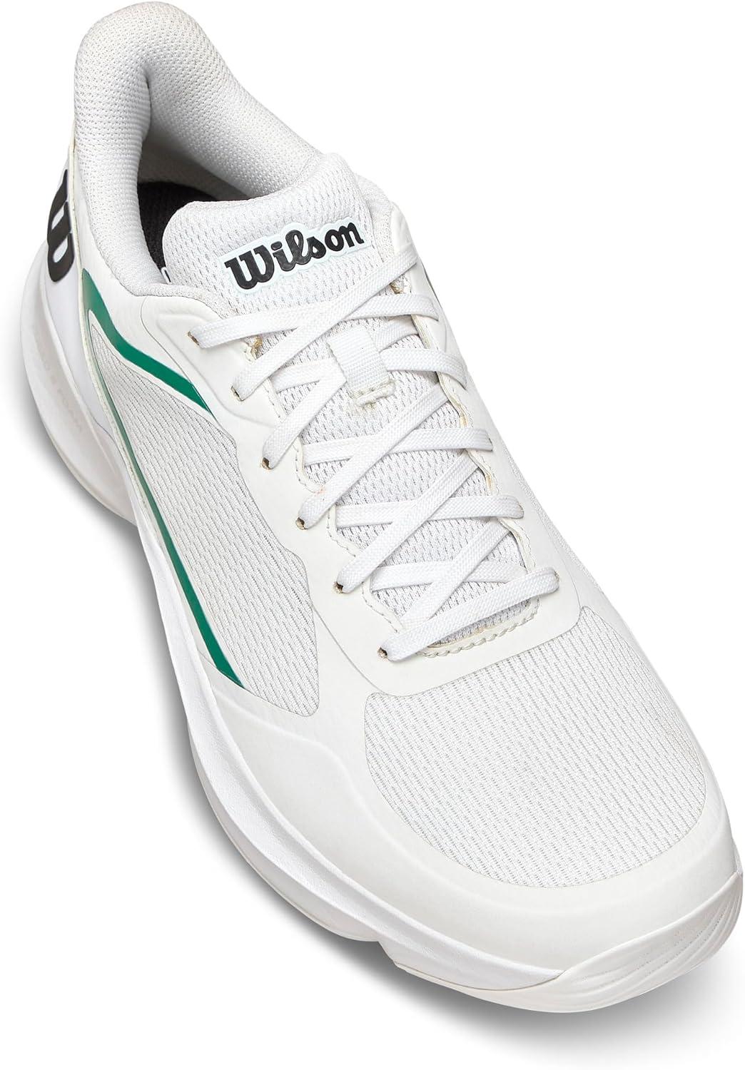 imageWilson Mens Mens Hurakn Lite Padel ShoesWhiteBosphorus