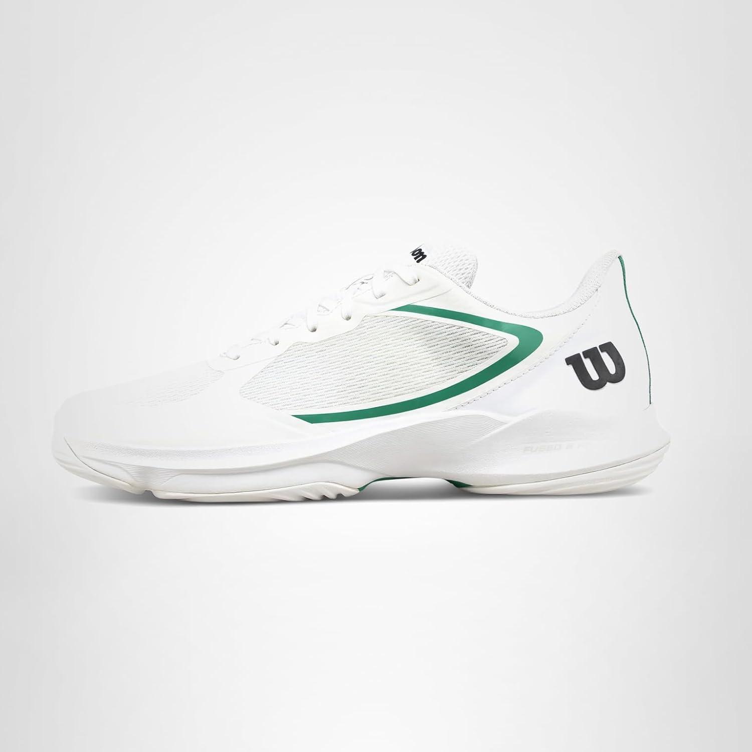 imageWilson Mens Mens Hurakn Lite Padel ShoesWhiteBosphorus