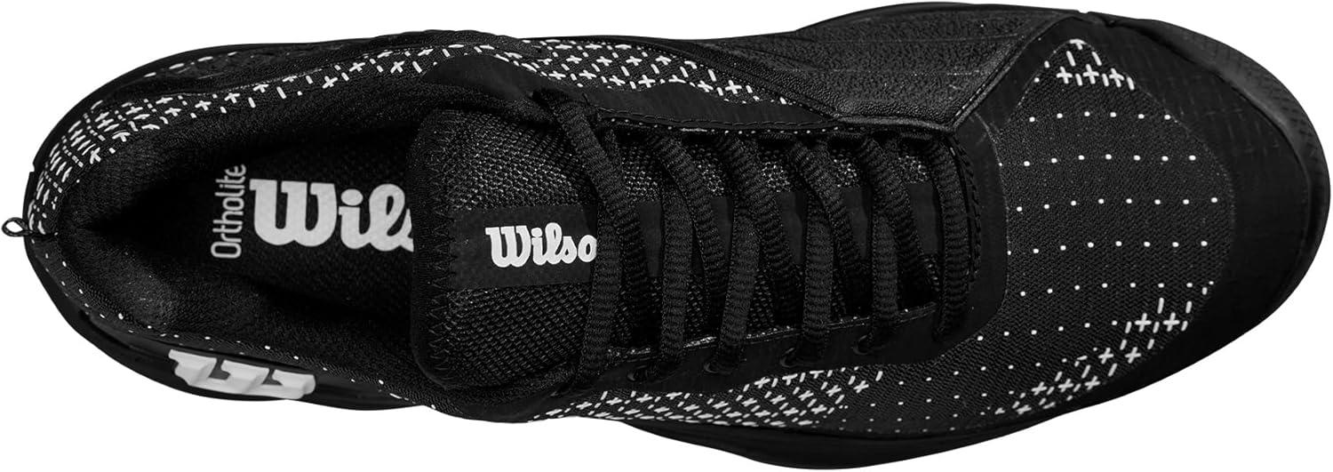 imageWilson Mens Rush Pro Extra Duty Mens Tennis ShoesBlackWhite