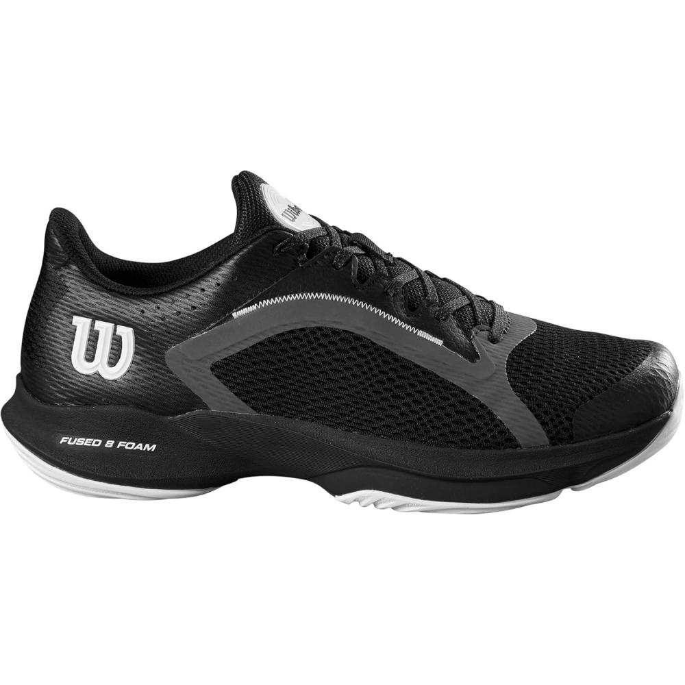 imageWILSON Rush Pro Ace Pickler Mens Pickleball Shoes Mens US Shoe Sizes Made for Pickleball CourtsBlack White Ebony
