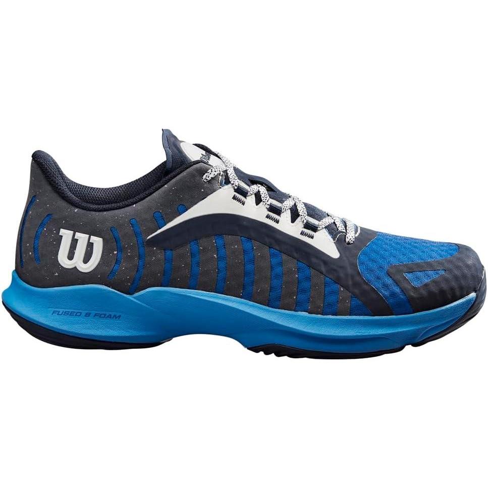 imageWILSON Rush Pro Ace Pickler Mens Pickleball Shoes Mens US Shoe Sizes Made for Pickleball CourtsNavy Blazer Deja Vu Blue French Blue