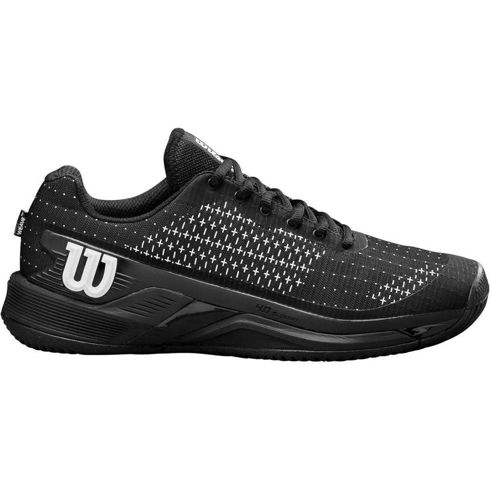 imageWilson Mens Rush Pro Extra Duty Mens Tennis ShoesBlackWhite
