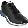 WILSON Rush Pro Ace Pickler Men’s Pickleball Shoes – Men’s US Shoe Sizes, Made for Pickleball Courts(Black China Blue White)