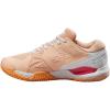 WILSON Rush Pro Ace Pickler Men’s Pickleball Shoes – Men’s US Shoe Sizes, Made for Pickleball Courts(Peach Parfait White Tangerine)