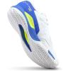 WILSON Rush Pro Ace Pickler Men’s Pickleball Shoes – Men’s US Shoe Sizes, Made for Pickleball Courts(White/Amparo Blue/Safety Yellow)
