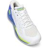 WILSON Rush Pro Ace Pickler Men’s Pickleball Shoes – Men’s US Shoe Sizes, Made for Pickleball Courts(White/Amparo Blue/Safety Yellow)