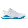 WILSON Rush Pro Ace Pickler Men’s Pickleball Shoes – Men’s US Shoe Sizes, Made for Pickleball Courts(White/Atomic Blue)