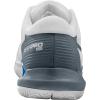 WILSON Rush Pro Ace Pickler Men’s Pickleball Shoes – Men’s US Shoe Sizes, Made for Pickleball Courts(White/Grey/Classic Blue)