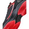 Wilson Mens Men’s Hurakn Lite Padel Shoes(Black/Infared/White)