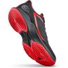 Wilson Mens Men’s Hurakn Lite Padel Shoes(Black/Infared/White)