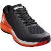 Wilson Men’s Rush Pro Ace Tennis Shoes(Bk/Vermillon)