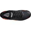 Wilson Men’s Rush Pro Ace Tennis Shoes(Black/Vermillion Orange)