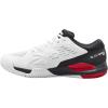 Wilson Men’s Rush Pro Ace Tennis Shoes(White/Black/Poppy Red)
