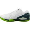 Wilson Men’s Rush Pro Ace Tennis Shoes(White/Ponderosa Pine/Jasmine Green)