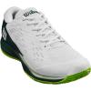 Wilson Men’s Rush Pro Ace Tennis Shoes(White/Ponderosa Pine/Jasmine Green)