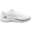 Wilson Men’s Rush Pro Ace Tennis Shoes(White/White/Pearl Blue)