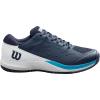 WILSON Rush Pro Ace Pickler Men’s Pickleball Shoes – Men’s US Shoe Sizes, Made for Pickleball Courts(Navy Blazer White Blue Atoll)