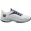 WILSON Rush Pro Ace Pickler Men’s Pickleball Shoes – Men’s US Shoe Sizes, Made for Pickleball Courts(White Cooling Spray)