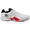Wilson Mens Bela Tour Men’s Padel Shoes(White/Red/Black)