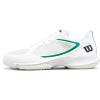 Wilson Mens Men’s Hurakn Lite Padel Shoes(White/Bosphorus)
