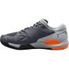Wilson Men’s Rush Pro Ace Tennis Shoes(Ebony/Quarry/Shocking Orange)