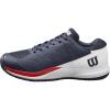 Wilson Men’s Rush Pro Ace Tennis Shoes(Navy Blazer/White/Infrared)