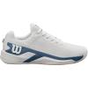 Wilson Mens Rush Pro Extra Duty Men’s Tennis Shoes(White/China Blue/Silver Birch)