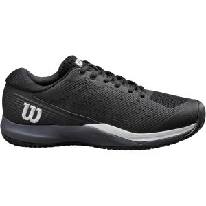 WILSON Rush Pro Ace Pickler Men’s Pickleball Shoes – Men’s US Shoe Sizes, Made for Pickleball Courts(Black/Ombre Blue/White)