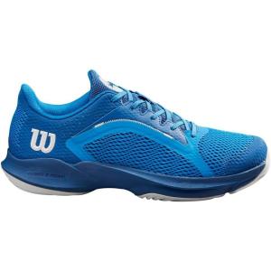 WILSON Rush Pro Ace Pickler Men’s Pickleball Shoes – Men’s US Shoe Sizes, Made for Pickleball Courts(French Blue Deja Vu Blue White)