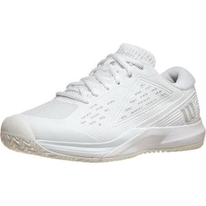 WILSON Rush Pro Ace Pickler Men’s Pickleball Shoes – Men’s US Shoe Sizes, Made for Pickleball Courts(White/White/White)