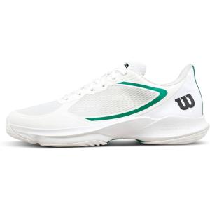 Wilson Mens Men’s Hurakn Lite Padel Shoes(White/Bosphorus)
