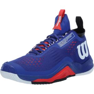 Wilson Men’s Rush Pro Ace Tennis Shoes(Lapis Blue/White/Safety Yellow)