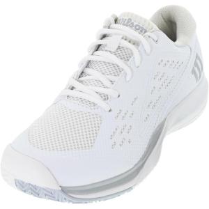 Wilson Men’s Rush Pro Ace Tennis Shoes(White/White/Pearl Blue)