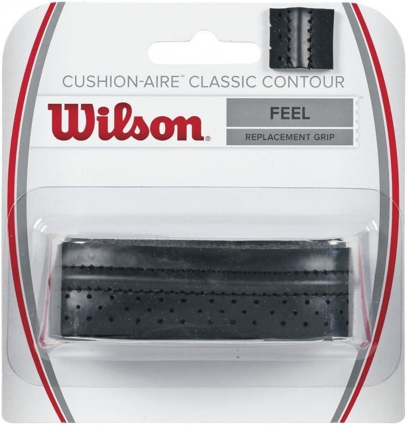 imageWilson 2015 CushionAire Classic Feel Contour Tennis Raquet Replacement GripBlack