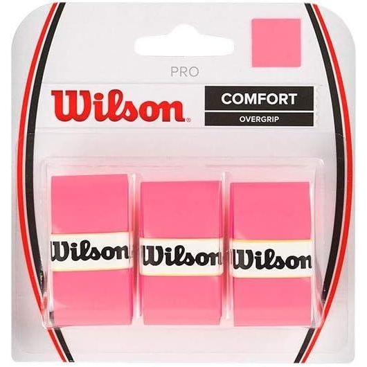 imageWILSON WRZ4016WH Pro Tennis Overgrip 12PackWhitePink
