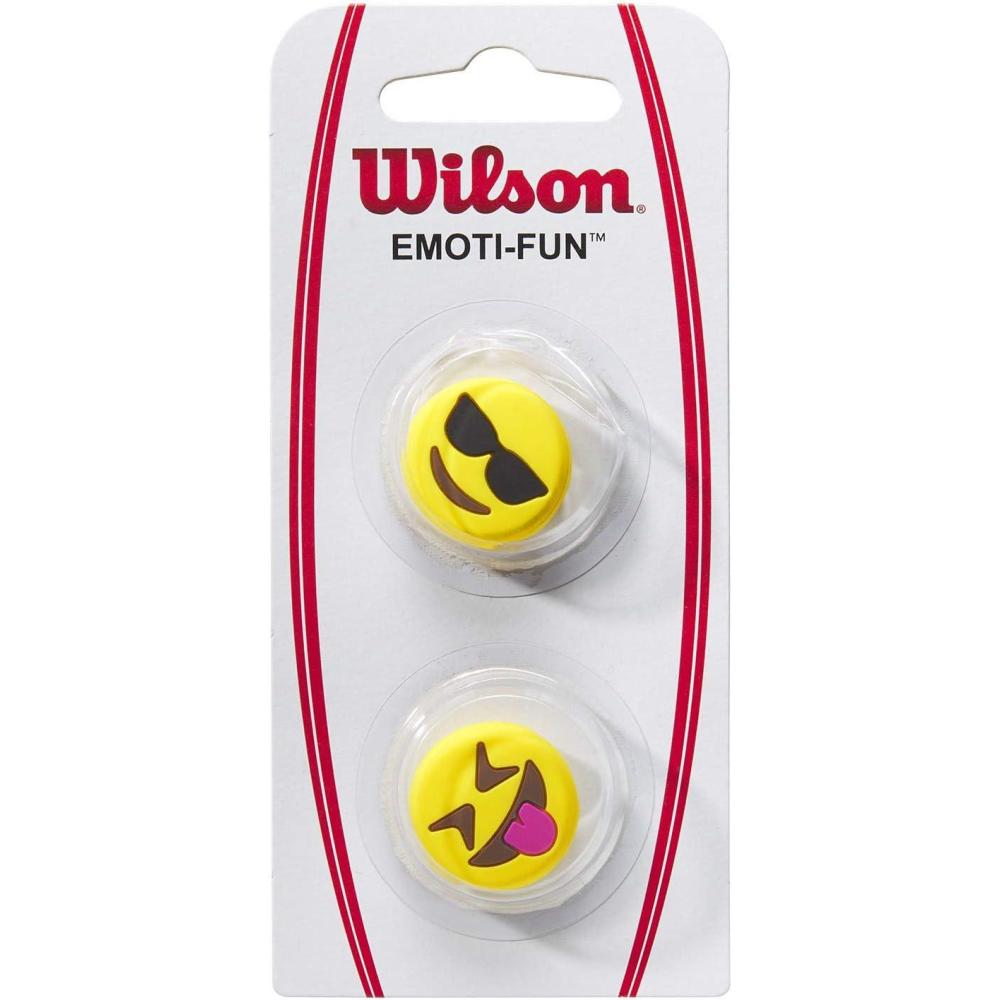 imageWilson Tennis Dampeners 2 PackSunglasses Tounge Out Emojis