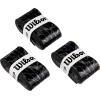 WILSON WRZ4016WH Pro Tennis Overgrip 12-Pack,White(Black)